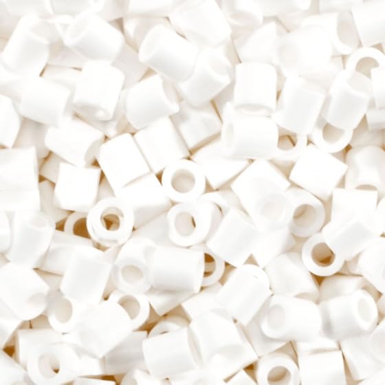 Set Perline Da Stirare 5mm Bianco E Nero - 2200 Pezzi Per Pixel Art E Lavoretti Creativi - Foto 5