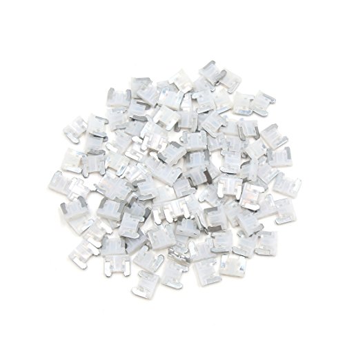 Fusible lame 25A haute conductivité en plastique blanc pour la protection de voiture et moto