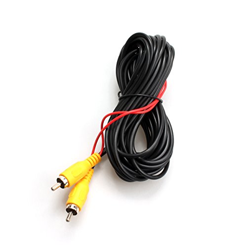 Chuanganzhuo Rca Video Cable, Cazbc13 Car Reverse Rear View Parking Camera Video Extension Cable With Detection Wire (6M/19.7Ft) #TOP3
