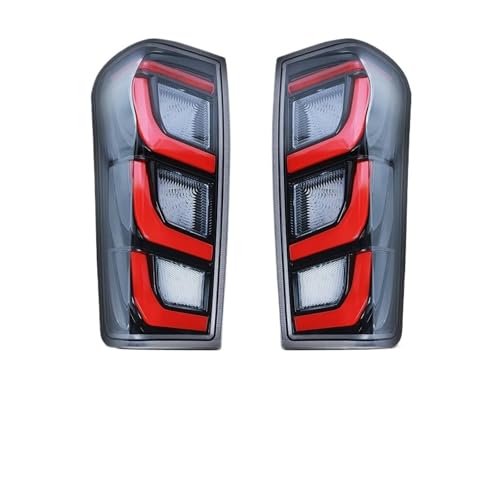 LED Taillights Assembly Compatible With Isuzu D-MAX 2012-2019 Rear Brake Lamps Flowing Taillight Reversing Tail Lamp Car Accessories