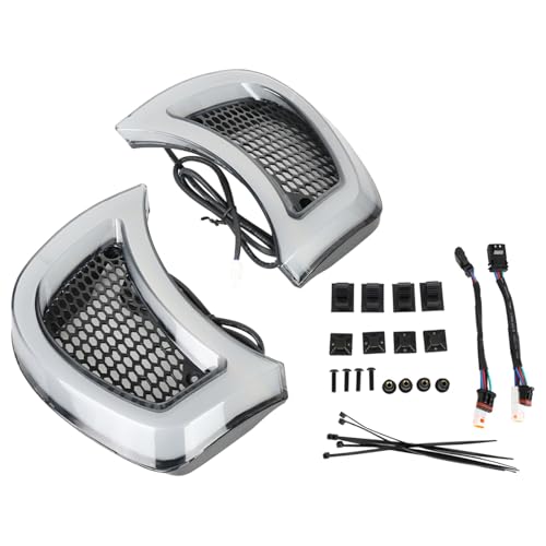 Faro de señal giro Harley Road Glide 2015-2025 con luz embellecedora