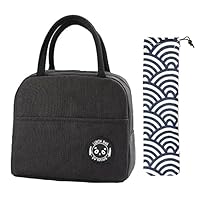 Borsa Termica Porta Pranzo Impermeabile - 22x14x21 Cm, Isolante, Leggera, Con Manico Imbottito - Foto 5