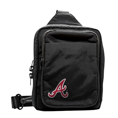 Logo Brands MLB Atlanta Braves Dash Pack - Compact with Secure Clip