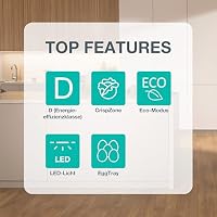 Gorenje RF414DPS4 Kühlgefrierkombination/Freistehend/206L Gesamtvolumen/ 39dB/Energieeffizienzklasse: D/CrispZone/EcoModus/LED Innenbeleuchtung/(BxHxT): 55,4 × 143,6 × 54,2 cm/Grau – Ansicht 3
