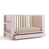 Graco Read-with-Me 4-in-1 Convertible Crib with Drawer