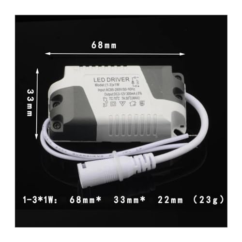Transformateur LED 300mA anti-scintillement pour downlight 4-7W