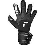 Reusch Guantes de Portero para Hombres Adultos | Protección de los Dedos | Excelente Agarre | Césped Artificial, Césped Natural y Terreno Duro | Attrakt Freegel Infinity Finger Support