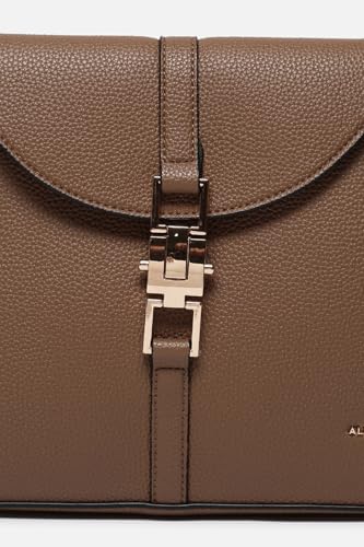 Image of Allen Solly Women's Medium Shoulder & Crossbody Bag | Vegan Leather | Textured Finish | Lightweight & Durable | Everyday Use