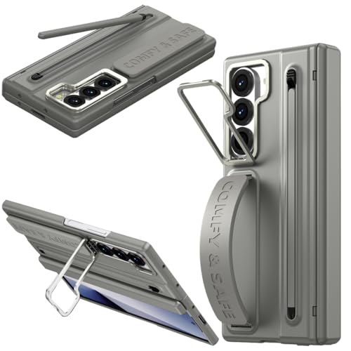 Coque pour Galaxy Z Fold6 avec Stylet protection intégrale rouge