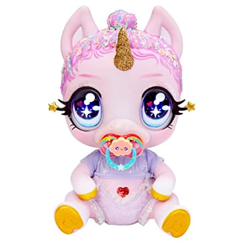 Glitter Babyz MGA Unicorn Baby Muñequita con Cambio de Color Cover