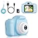Produktbild Komake Kinderkamera, Kinder Digital Kamera Spielzeug Kleinkind Kamera Spielzeug 2 Zoll HD-Bildschirm 1080P 32 GB TF-Karte, Jungen und Mädchen Geschenke Spielzeug für 3 bis 12 Jahre alte (Blau)