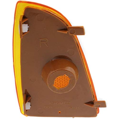 For Chevy Blazer/S10 Pickup Side Marker Light Assembly Unit 1994 1995 1996 1997 Driver And Passenger Side | Pair | Gm2550140 + Gm2551140 #TOP1