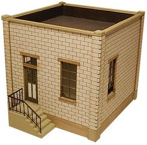 GC Laser HO Scale CUBE OFFICE BUILDING Perfect For Police Station New Kit #1902