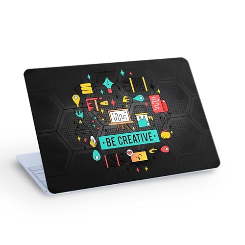 Image of Laptop Skin /Sticker /Cover Bubble-Free| Laminated| Removable| HD Quality Sticker for Laptops Upto 15.6 Inches Compatible with Hp /Dell /Acer /Lenovo /Asus etc.(Be Creative-219)