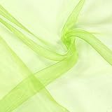 Farbauswahl: Der Organza Stoff ist erhältlich in der Farbe apfelgrün.