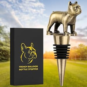 LKKCHER Weinverschluss Französische Bulldogge