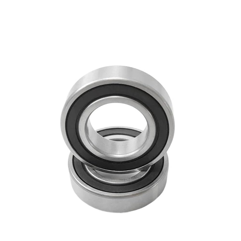 Rodamiento de bolas de cerámica híbrido SS 6200-6206 2RS - Rodamientos de alta precisión for bicicletas y maquinaria pequeña (diámetro exterior 30-62 mm)(17x40x12mm)