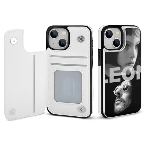 iPhone14 Pro用ケース 手帳型 レオン マチルダ LEON 映画 【全機種対応】 アイフォン14 Pro用ケース スマホケース 財布型 PUレザー おしゃれ 背面カード収納 スタンド機能 携帯カバー 耐衝撃