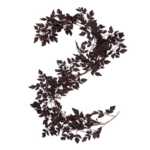 Salice artificiale foglie di vite, ghirlanda autunnale realistica da 70, 9 pollici per decorazioni per feste in casa all'aperto interno