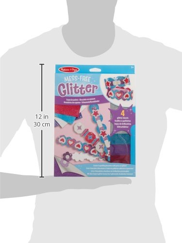Melissa & Doug Glitzer-Stirnbänder & Haarklammern Set – Glitzern Ohne Kleckern!