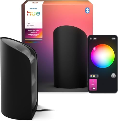 Philips Hue Play Smart Wall Washer Black, White & Color Light wit...