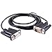 DB9 Male to Female Cable for APC UPS 940 0024c SUA-1000ICH SUA-1500ICH Communication Cable Serial Kable