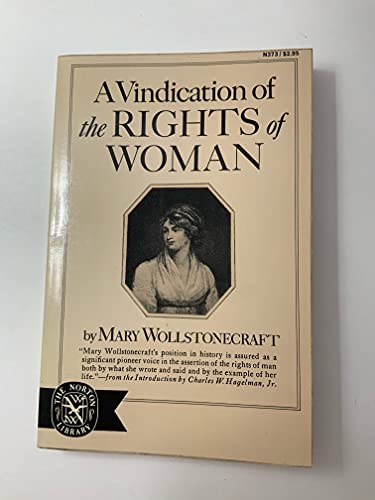 A Vindication of the Rights of Woman, edited by... B001IPG0BE Book Cover