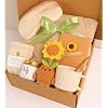 Women's Birthday Self-Care Gift Basket, Sunflower-Themed Sunshine Gift Sunshine Care Gift Set, Recovery Gift Basket ,Christmas Birthday Gift, Dedicated to Women, Mothers, Best Friends, Wives