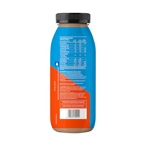 Image of Yogabar 10g Protein Shake | Mocha Bliss | No Added Sugar, No Preservatives, Source of Fibre, Rich in Calcium | Ready to Drink Cold Coffee (180ml)
