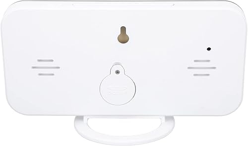 Miniatura 8 de Fydun Ledrgb Digital Alarm Clock 6.5 Inch Smart Mirror Alarm Clock Mic Color Bedside Led Digital Alarm Clock for Home Office White Wide Range of