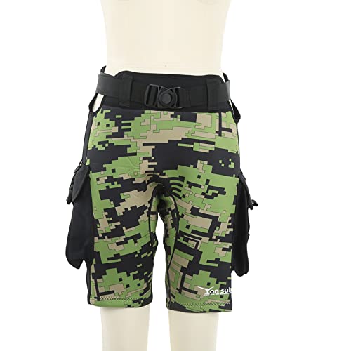 Short de plongée homme extensible 2,5mm vêtement surf et short néoprène XL