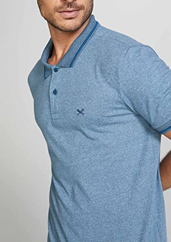 Camisa Polo Básica Masculina Em Malha Texturizada