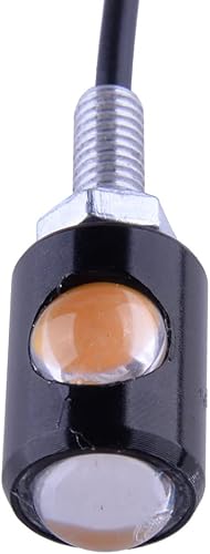 Miniatura 5 de 2 unids 12 V mini perno LED motocicleta intermitente indicador intermitente matrícula luces universales