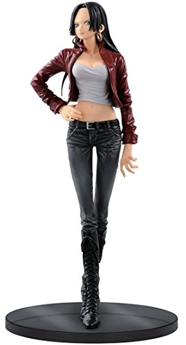 Banpresto - Figurine One Piece - Boa. Hancock Jeans Freak 07 Red Jacket Version B - 3700936105196