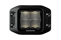 Hella LED Zusatzscheinwerfer Black Magic Cube Kit 3,2 Zoll 3000 echte Lumen Spotausleuchtung - 2 Stk Unterputzmontage Offroad Arbeitsscheinwerfer 12V - 24V Auto Traktor SUV ATV - 1FA 358 176-831 – Ansicht 2