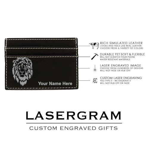 MCW Money Clip Wallet, Great White Shark, Personalized Engraving Included (Black with Silver)4