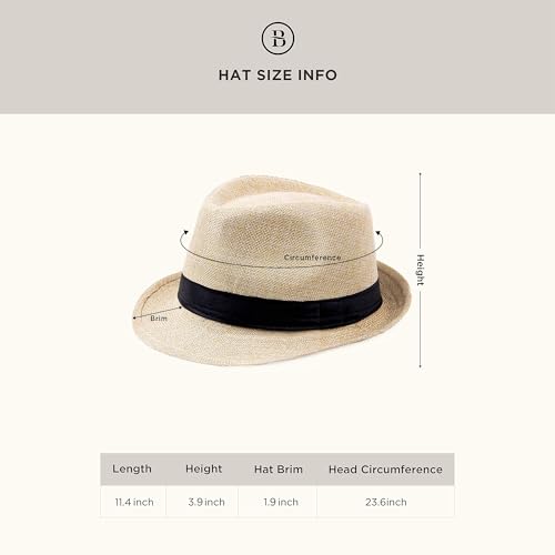 Image of BABEYOND 1920s Mens Gatsby Gangster Accessories Set Panama Hat Suspender Bow Tie