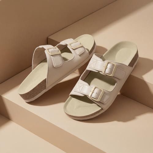 Image of Neeman's Cork Sandals for Men | Stylish and Fashionable Slippers for Boys