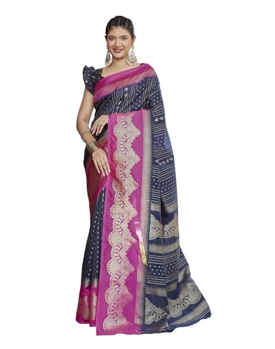 Image of Yashika Women's Banarasi Kanjivaram Art Silk Saree|Sarees for Women Ethnic Wear