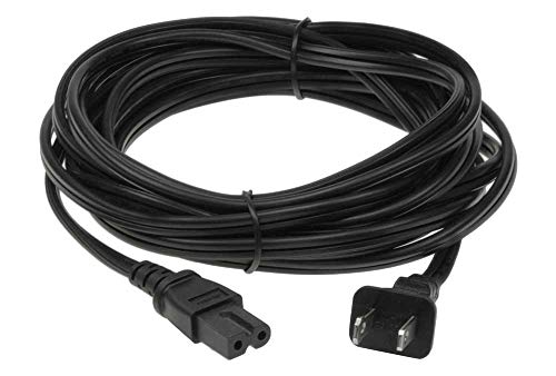 Sf Cable 15Ft 18 Awg 2-Slot Polarized Power Cord (Iec320 C7 To Nema 1-15P) #TOP1