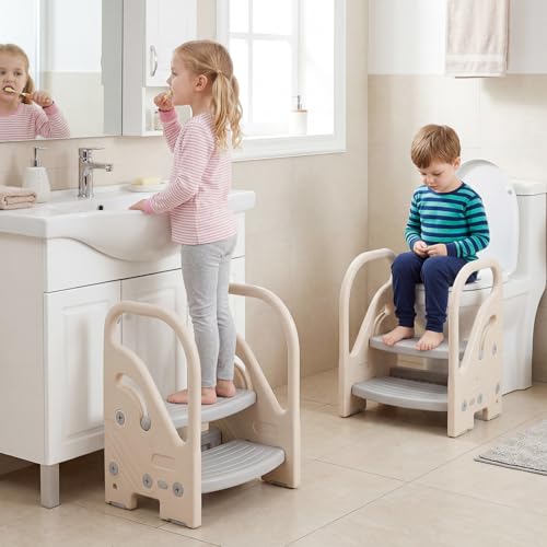 Costzon Toddler Step Stool with Safety Handles
