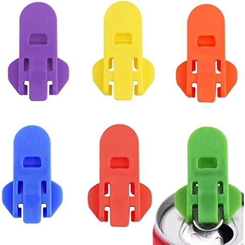 Abrelatas de Plástico de 6 Piezas para Latas de Bebidas Cover