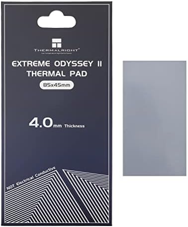 Thermalright Thermal Pad 12.8 W/mK Non Conductive Silicone Thermal Pads Heat Dissipation Silicone Pad for PC Laptop Heatsink/GPU/CPU/LED Graphics Card Silicone Grease Pad Multi-Size(85x45x2.0mm)