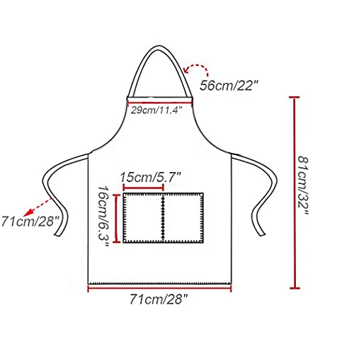 Tsd Story White Chef Hat And Apron For Adults Men Women, Cooking Grilling Bbq Kitchen Chef Apron And Butcher Hat Set (1, White) #TOP1