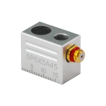 YUSHI Miniature Angle Beam Probe/Transducer, 5 MHz Frequency, 0.2in*0.2in Element Size 5P5*5A45