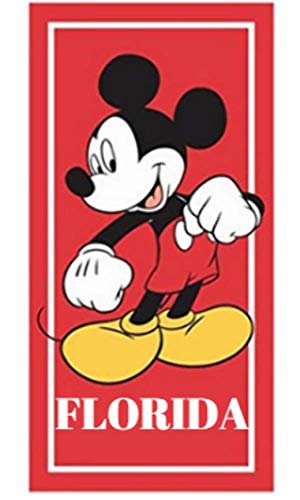 Disney Beach Towel, Mickey Mouse 28x58in