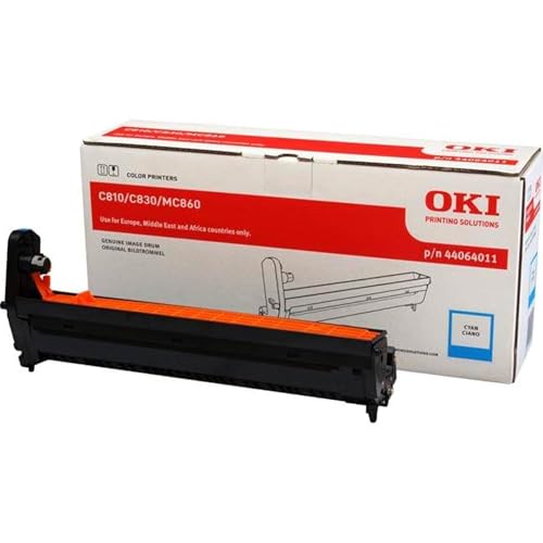 Tambour cyan OKI 44064011 résout les traces bleues sur CX 2633