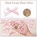 Choicbaby 28PCS Hair Bow Clips + 50PCS Pink Mini Bows – Adorable Baby Girl Hair Clips & DIY Gift Bow Accessories for All Occasions