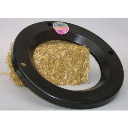 Fortiflex Feed Saver Ring for Feed Tubs, Black