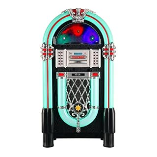 Alternative view of Beatfoxx GoldenAge années 40/50 Jukebox avec LP, CD, USB, lecteur MP3, radio et Bluetooth